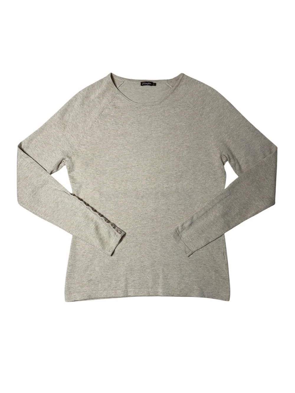 J. McLaughlin Beige Oatmeal Jamey Knit Sweater Womens S - Picture 2 of 9